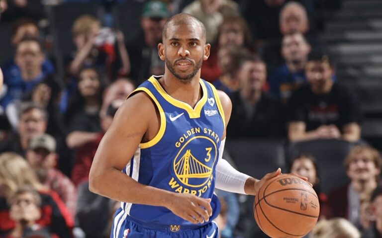 Chris Paul #3 of the Golden State Warriors, Chris Paul, NBA, Basketball, Oakland